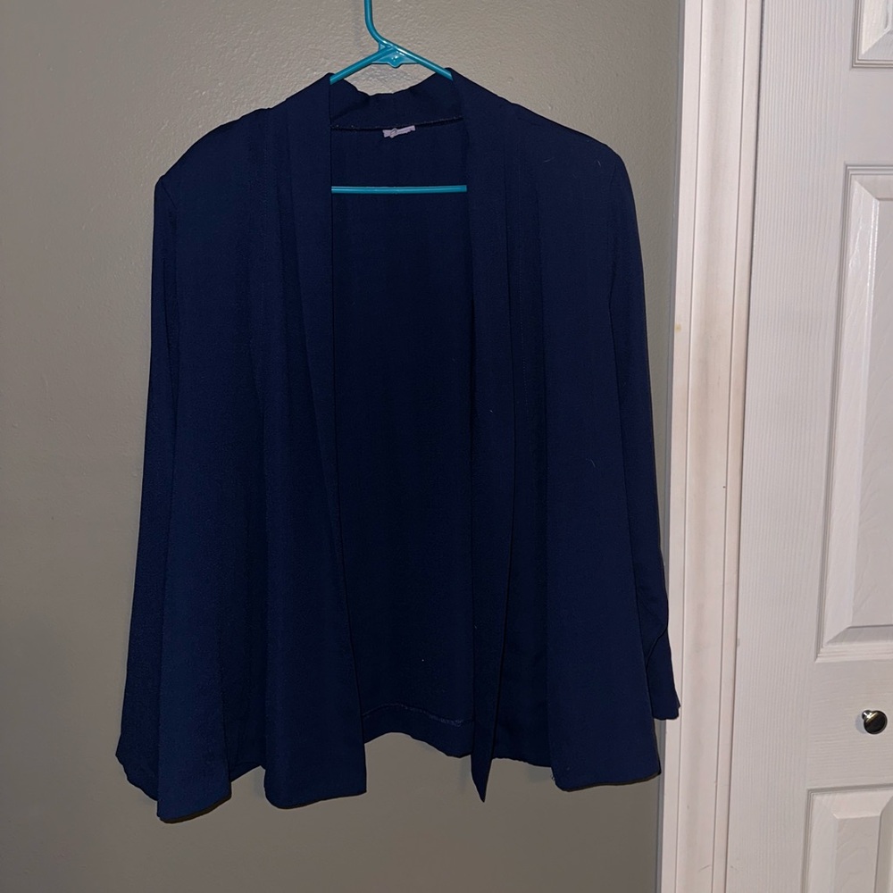 Blue blazer